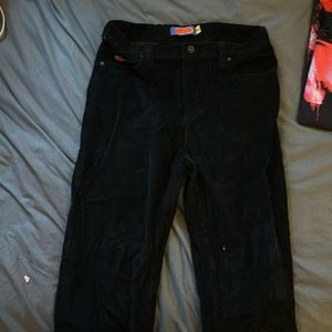Empyre Relax Skater Pants Black Corduroy NEVER WORN